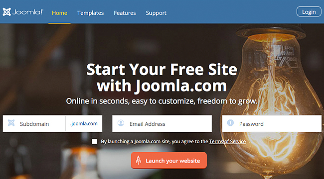 Joomla gratis con joomla.com y la demo oficial